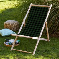 green-checkered-foldable-chaise-lounge-szl29-1
