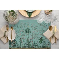turquoise-colored-floral-design-fabric-placemat-set-of-4-35x50cm-01